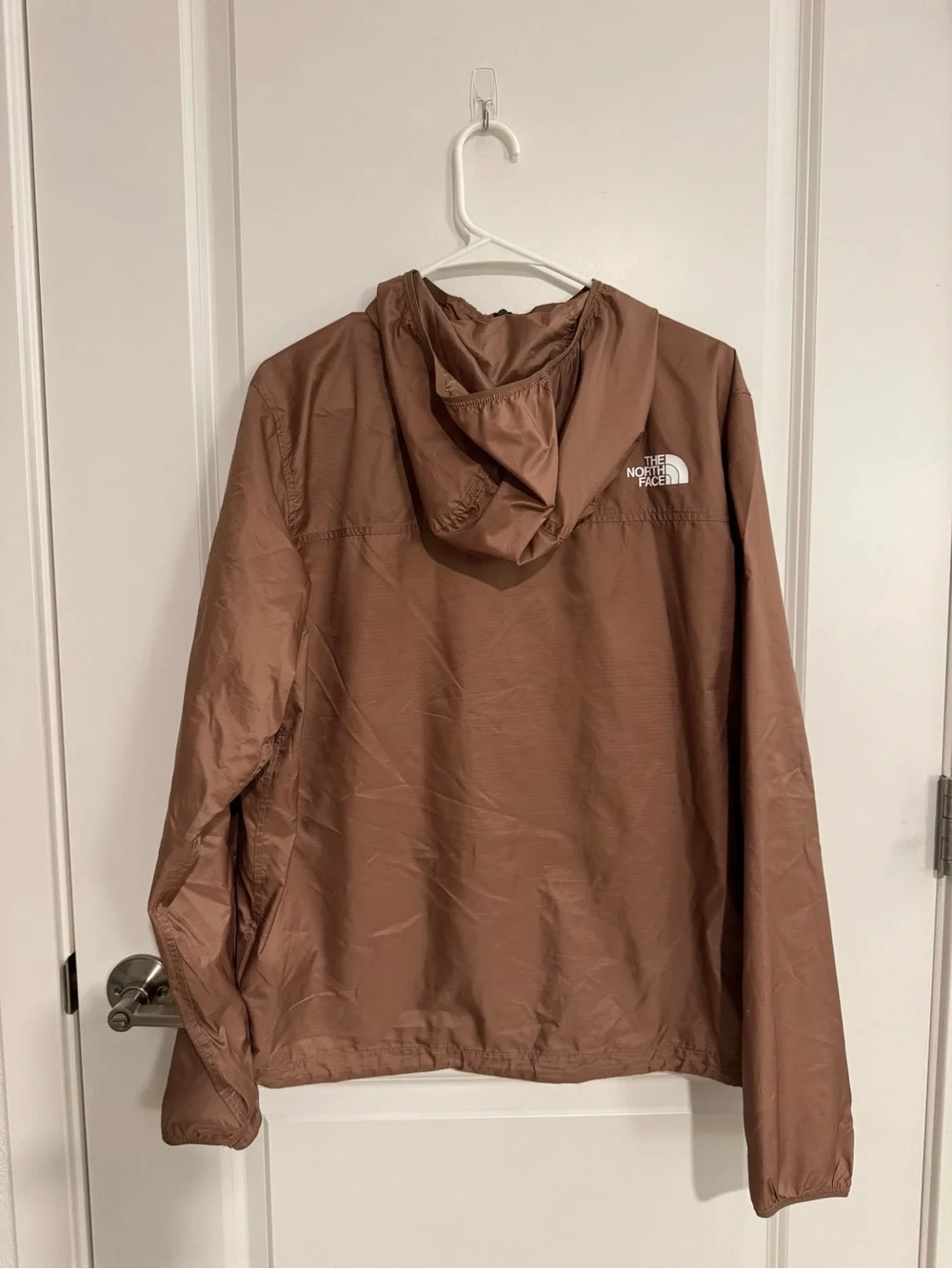 The North Face Men's Hooded Windbreaker - Brown